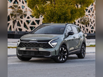 Kia  Sportage  GT LINE  2025  Automatic  7,000 Km  4 Cylinder  All Wheel Drive (AWD)  SUV  Green  With Warranty