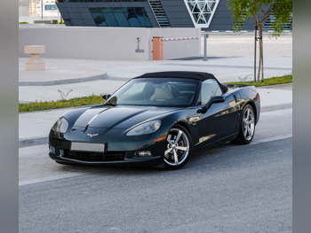 Chevrolet  Corvette  C6  2009  Automatic  45,000 Km  8 Cylinder  Rear Wheel Drive (RWD)  Coupe / Sport  Dark Green