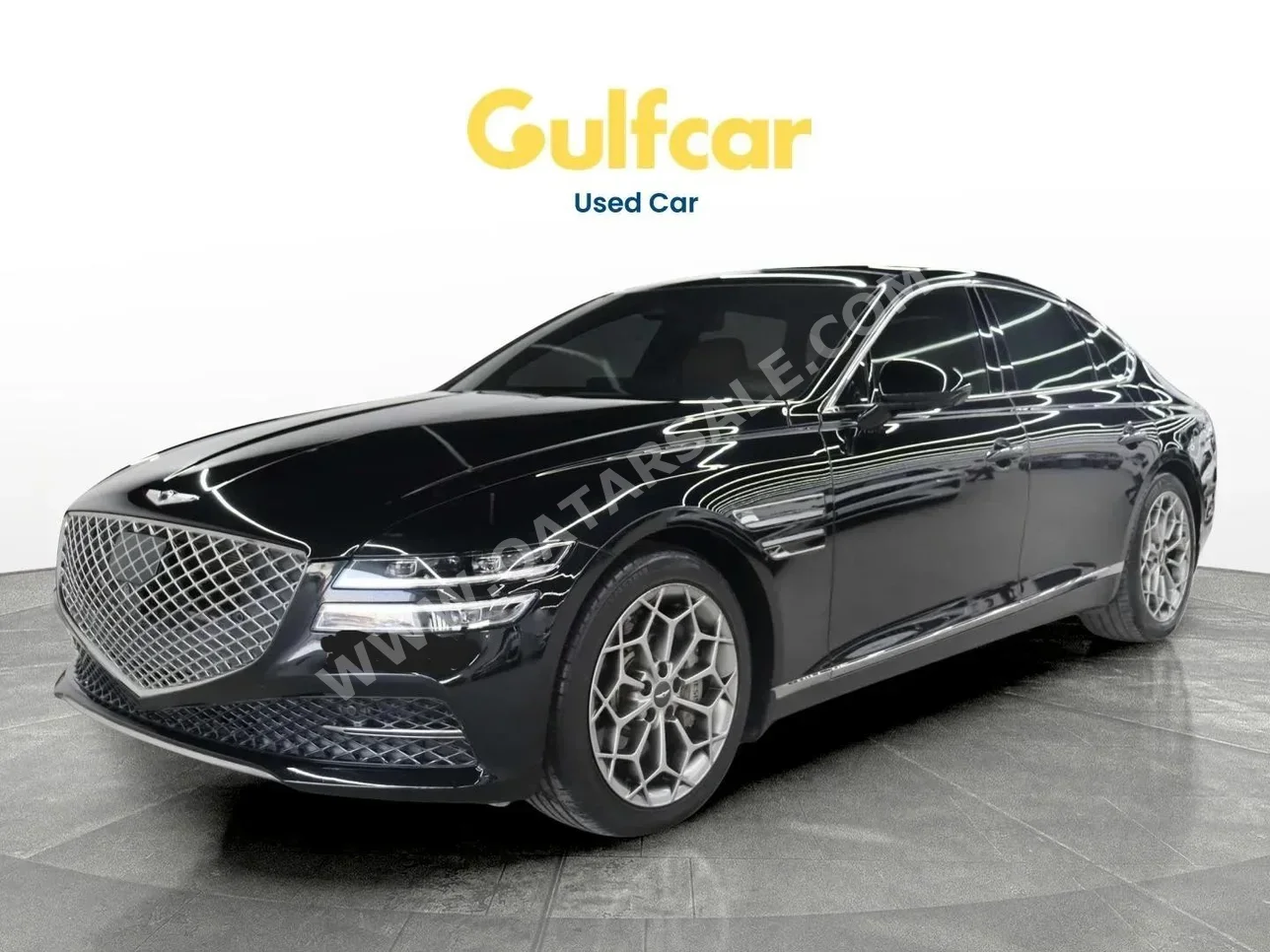 Genesis  G80  2023  Automatic  39,468 Km  6 Cylinder  All Wheel Drive (AWD)  Sedan  Black  With Warranty