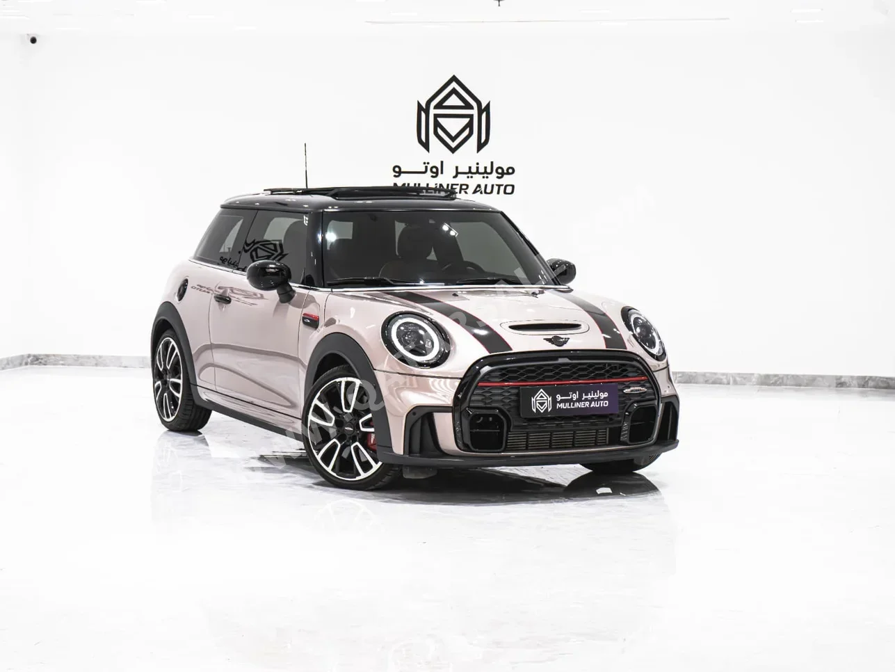 Mini  Cooper  JCW  2023  Automatic  25,000 Km  4 Cylinder  Front Wheel Drive (FWD)  Hatchback  Rose Gold  With Warranty