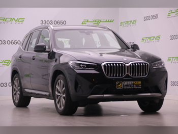 بي ام دبليو  الفئة - اكس  اكس 3  2023  اوتوماتيك  7,500 كم  4 سلندر  دفع رباعي  اس يو في  رمادي  تحت الضمان