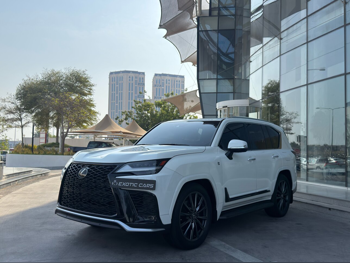 Lexus  LX  600 F Sport  2023  Automatic  22,000 Km  6 Cylinder  Four Wheel Drive (4WD)  SUV  White  With Warranty