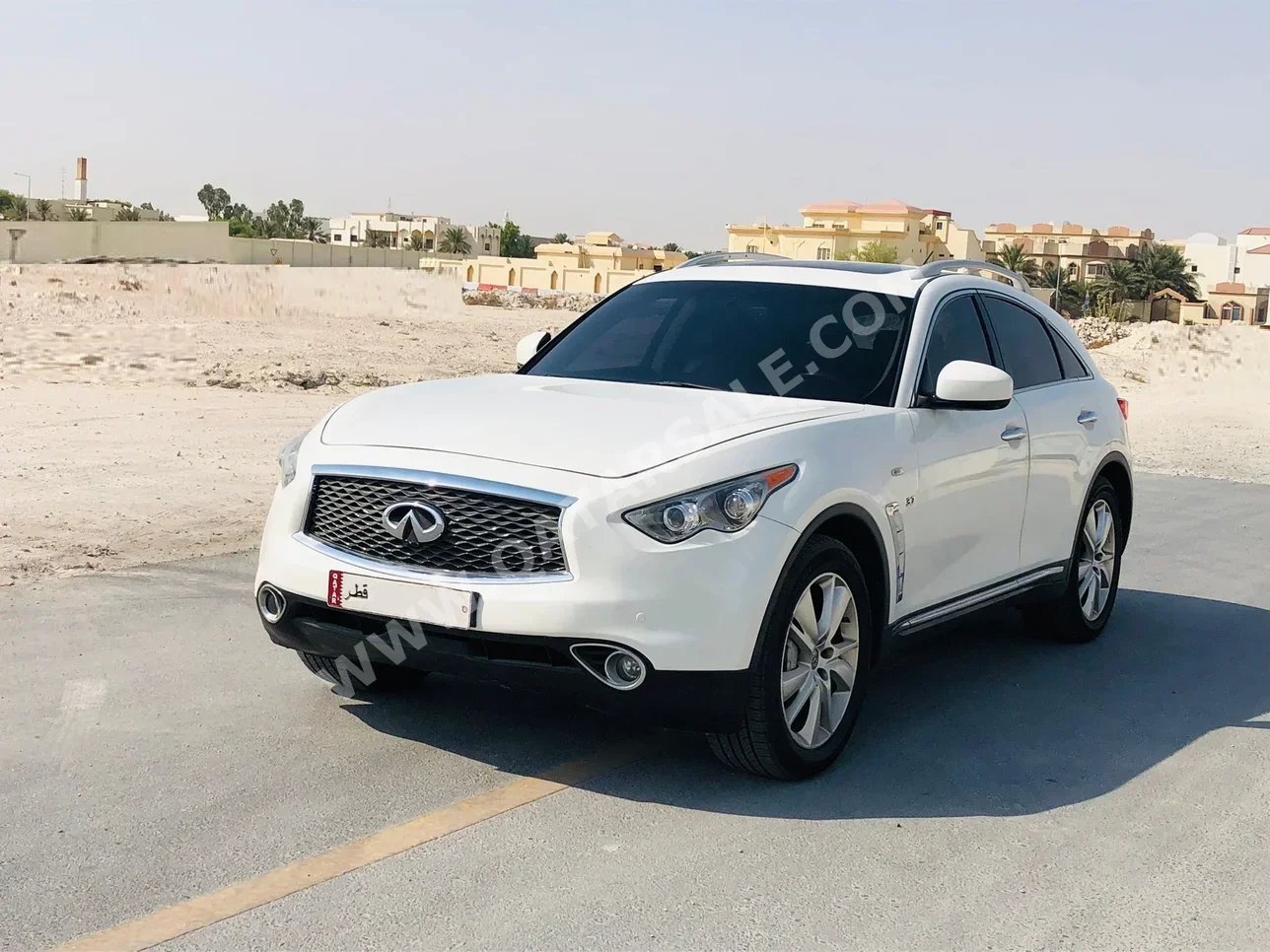 Infiniti QX 70 2018 Automatic 109,000 Km 6 Cylinder All Wheel Drive (AWD) SUV White
