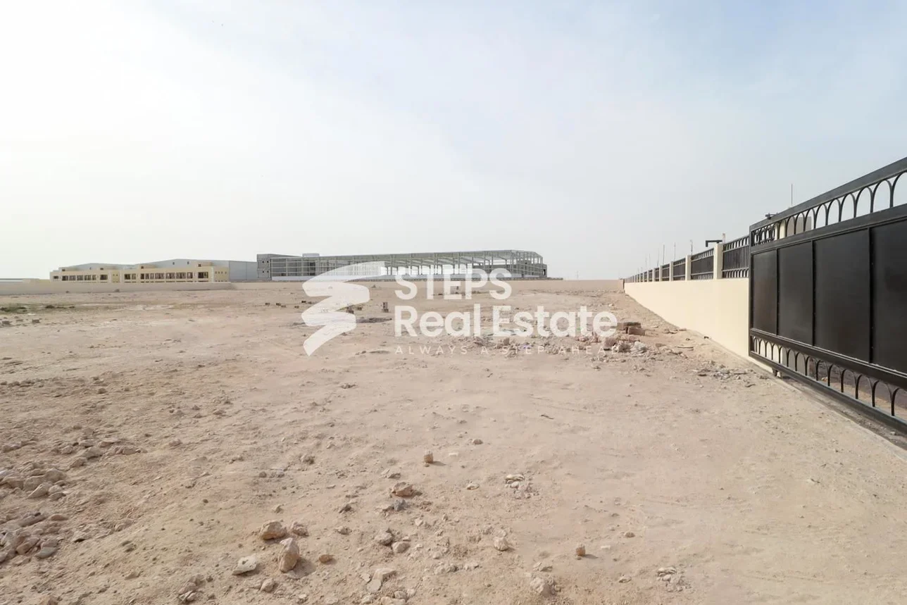 Lands For Sale in Al Wakrah  - Barkit Al Awamer  -Area Size 12,500 Square Meter