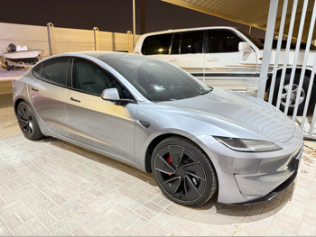 Tesla  Model 3  Performance  2025  Automatic  3,000 Km  0 Cylinder  All Wheel Drive (AWD)  Sedan  Gray  With Warranty