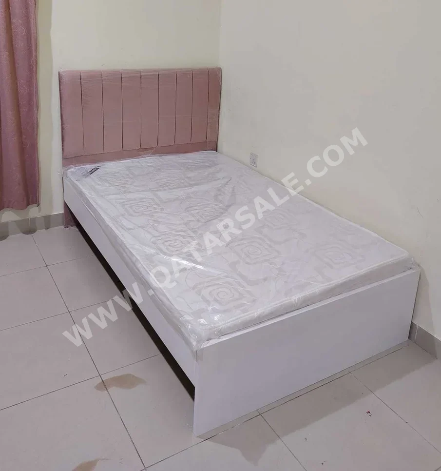 Beds - Single  - Pink  - Mattress Included