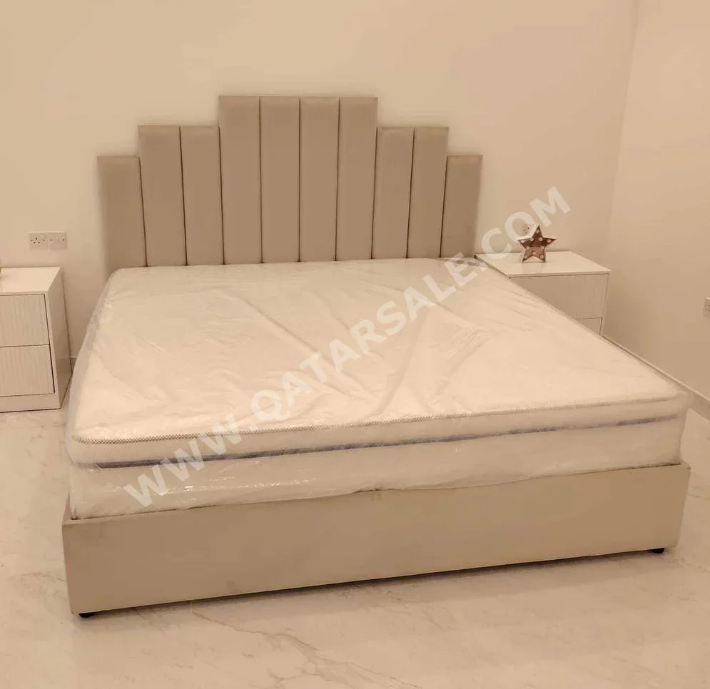 Beds - King  - Yellow  - Mattress Included