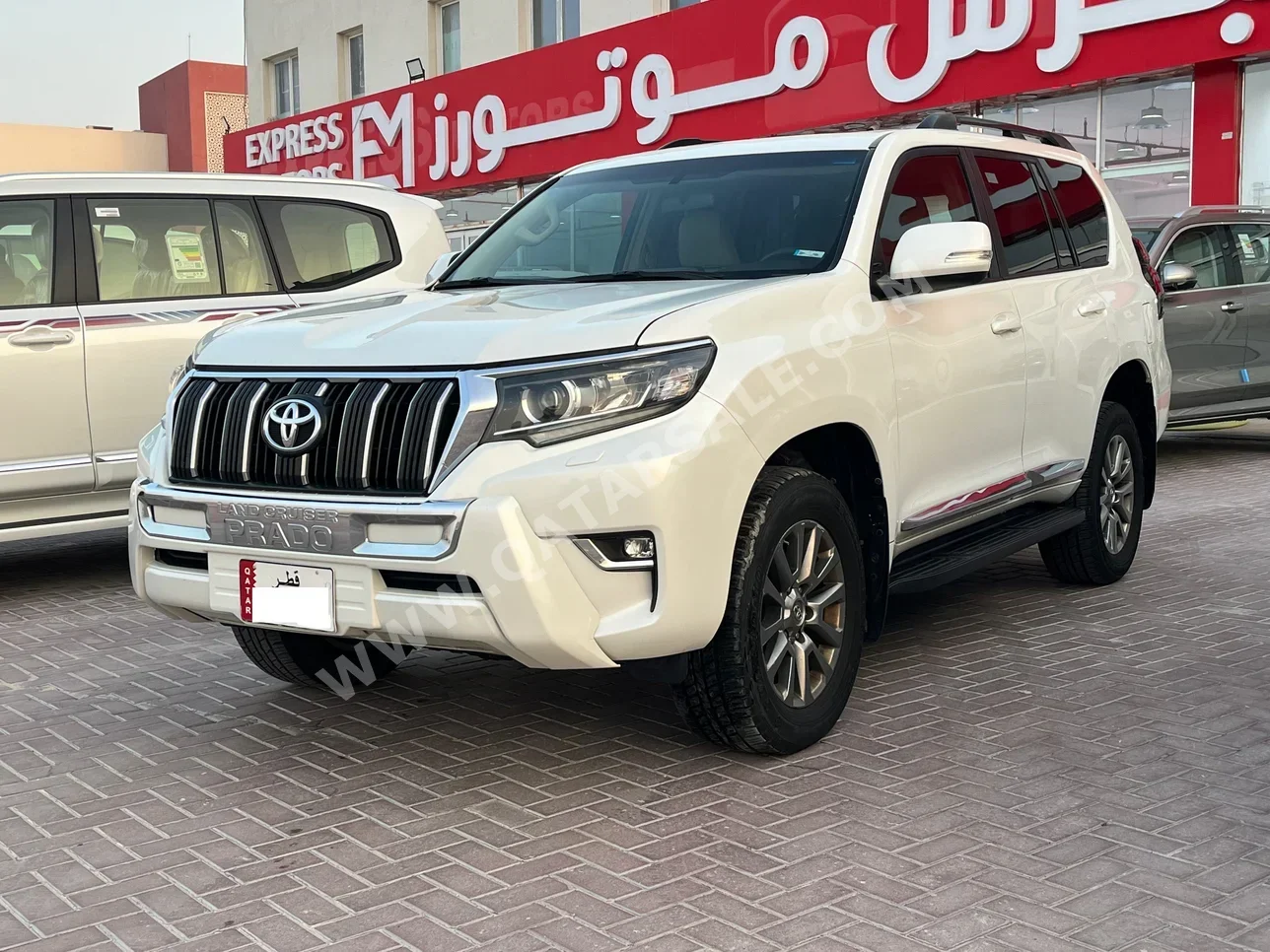 Toyota  Prado  TXL  2019  Automatic  270,000 Km  6 Cylinder  Four Wheel Drive (4WD)  SUV  White