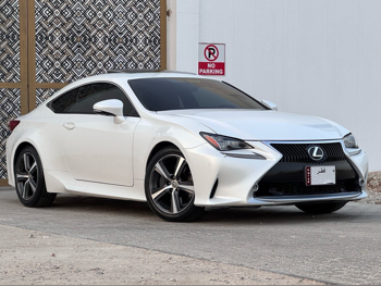 Lexus  RC  350  2017  Automatic  138,000 Km  6 Cylinder  Rear Wheel Drive (RWD)  Coupe / Sport  Pearl