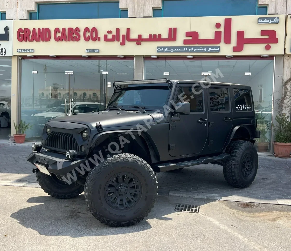 Jeep  Wrangler  Sahara  2014  Automatic  204,000 Km  6 Cylinder  Four Wheel Drive (4WD)  SUV  Black