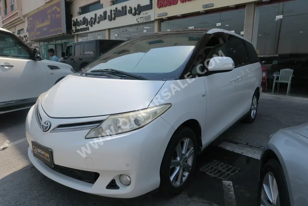 تويوتا  بريفا  2012  اوتوماتيك  347,000 كم  4 سلندر  سحب امامي  فان \ باص  أبيض