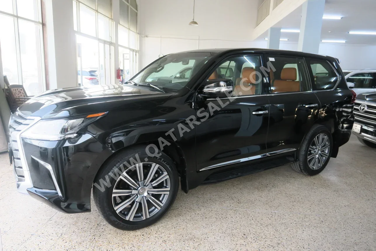Lexus  LX  570  2017  Automatic  15,000 Km  8 Cylinder  Four Wheel Drive (4WD)  SUV  Black
