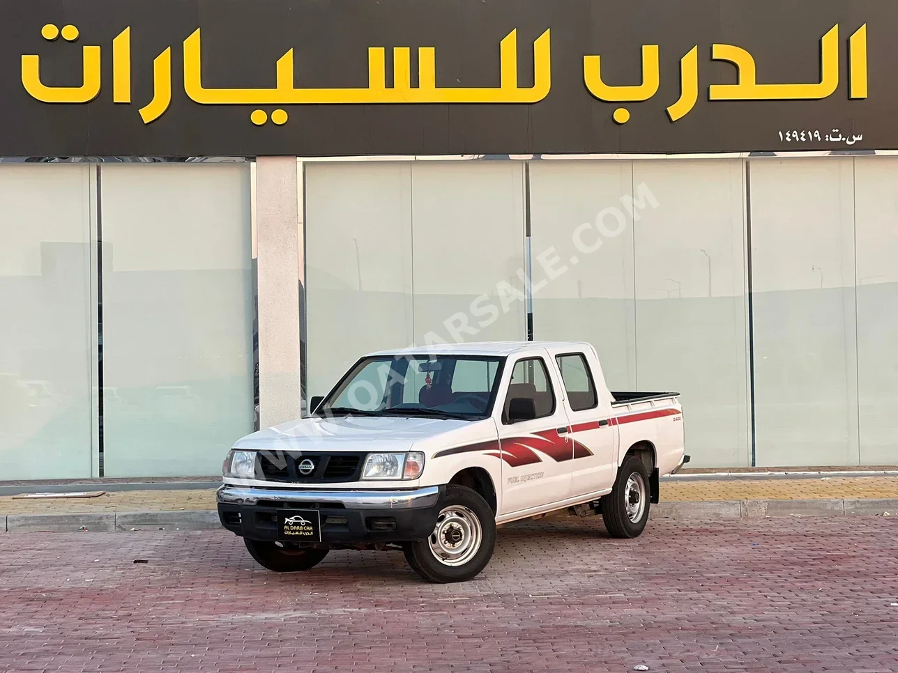 نيسان  بيك أب  2005  عادي  20,000 كم  4 سلندر  دفع خلفي  بيكب  أبيض