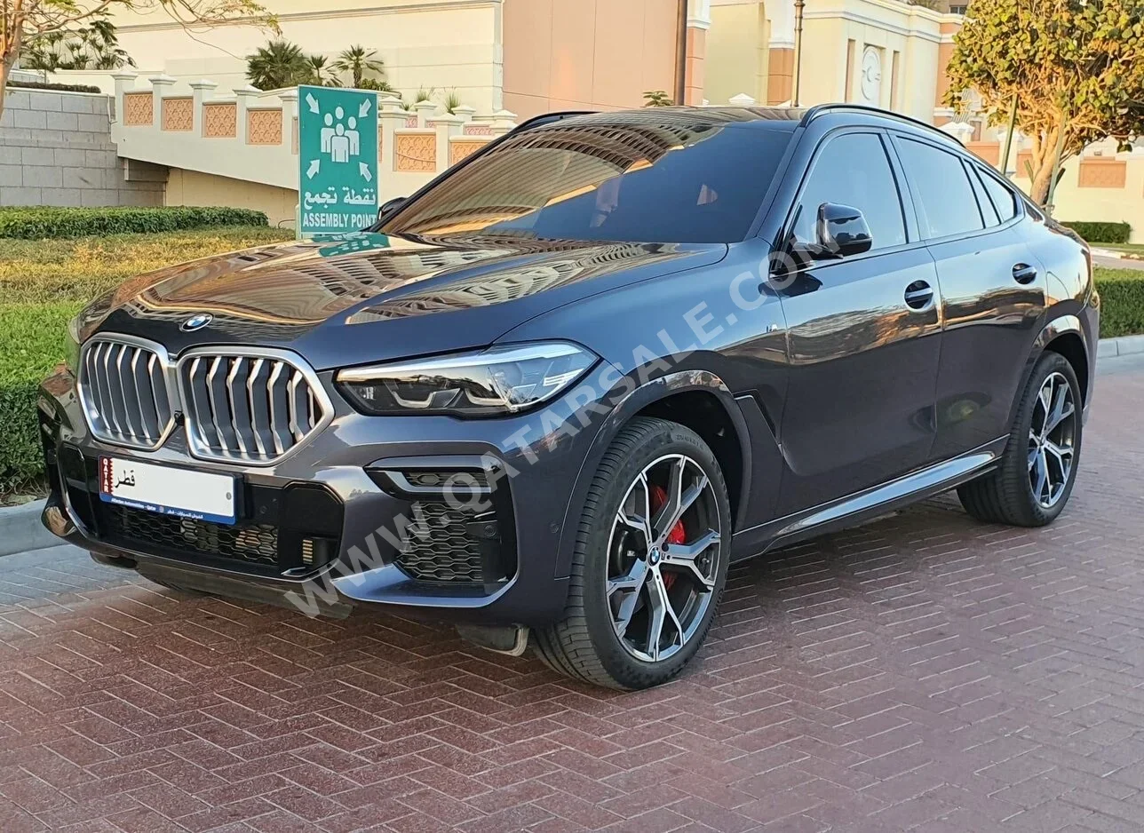 BMW  X-Series  X6 M40i  2022  Automatic  71,200 Km  6 Cylinder  All Wheel Drive (AWD)  SUV  Blue  With Warranty