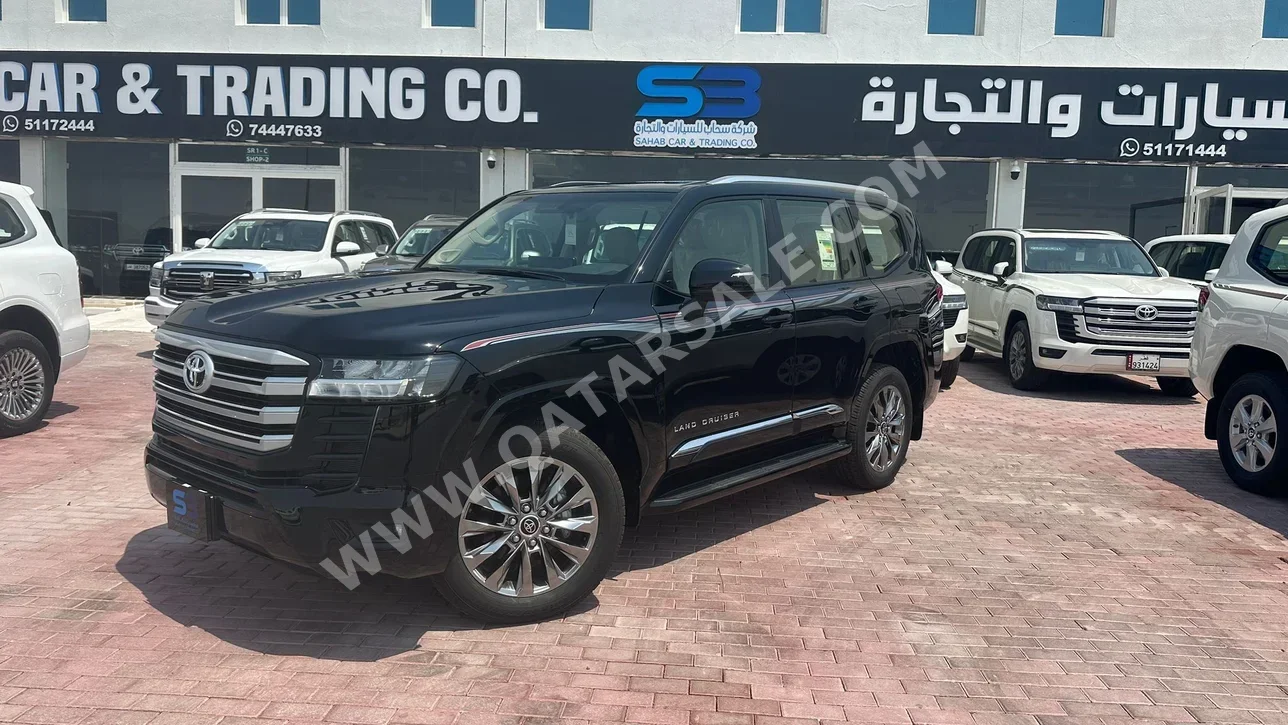 Toyota  Land Cruiser  GXR Twin Turbo  2024  Automatic  0 Km  6 Cylinder  Four Wheel Drive (4WD)  SUV  Black  With Warranty