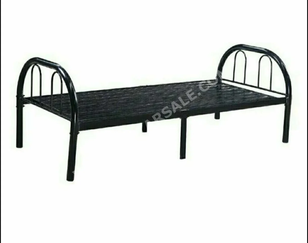 Beds - Single  - Black  - Mattress Included