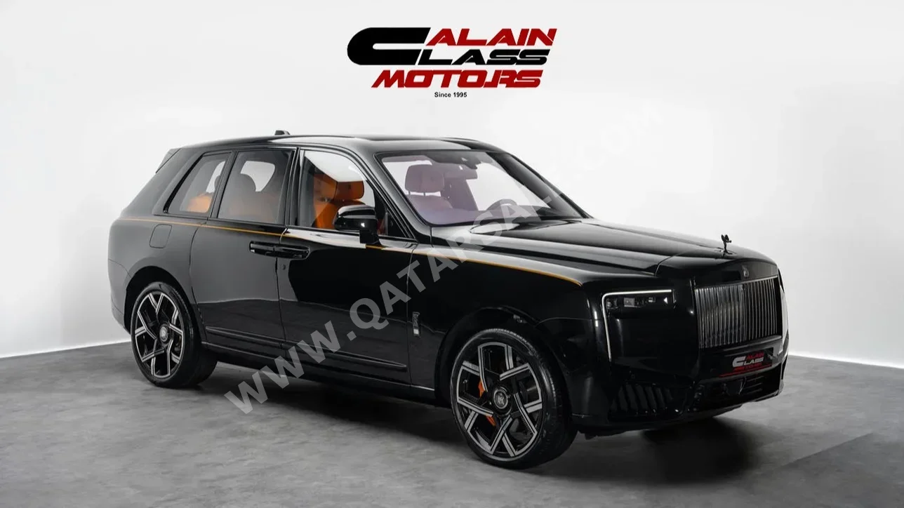 Rolls-Royce  Cullinan  Black Badge  2026  Automatic  33 Km  12 Cylinder  All Wheel Drive (AWD)  SUV  Black