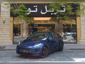 Tesla  Model Y  2024  Automatic  11,900 Km  0 Cylinder  All Wheel Drive (AWD)  Sedan  Dark Blue  With Warranty