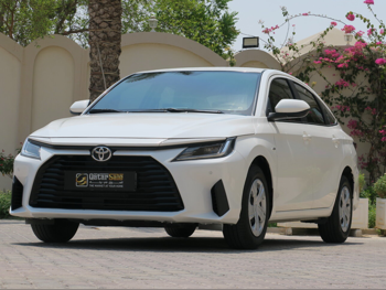 Toyota  Yaris  2023  Automatic  18,000 Km  4 Cylinder  Front Wheel Drive (FWD)  Sedan  White  With Warranty