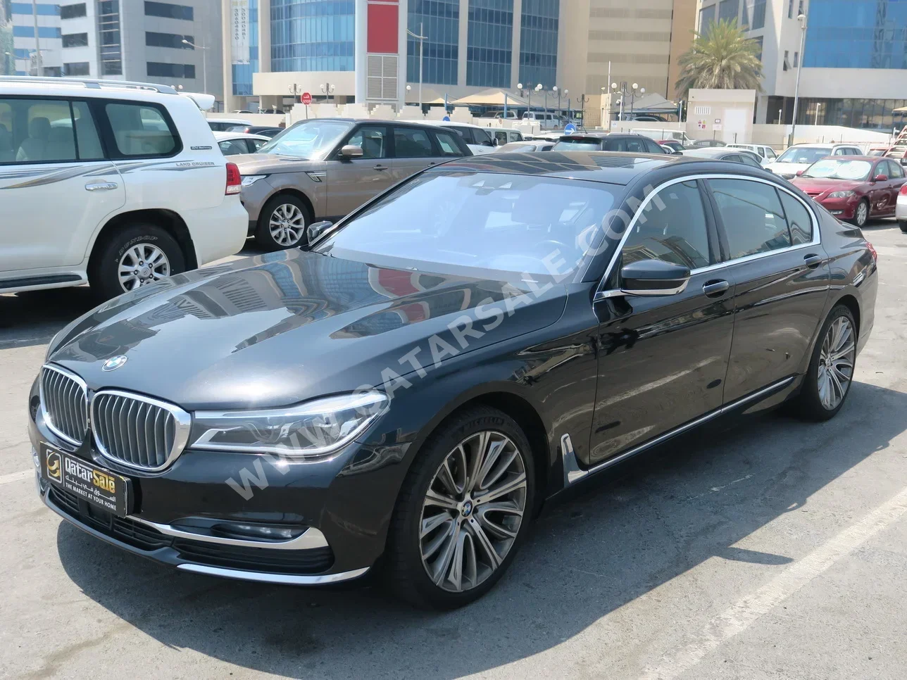 BMW  7-Series  740 Li  2018  Automatic  94,000 Km  6 Cylinder  Rear Wheel Drive (RWD)  Sedan  Black