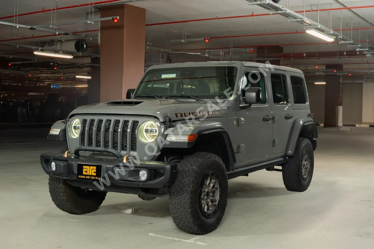 Jeep  Wrangler  392 Rubicon  2021  Automatic  67,000 Km  8 Cylinder  Four Wheel Drive (4WD)  SUV  Gray  With Warranty