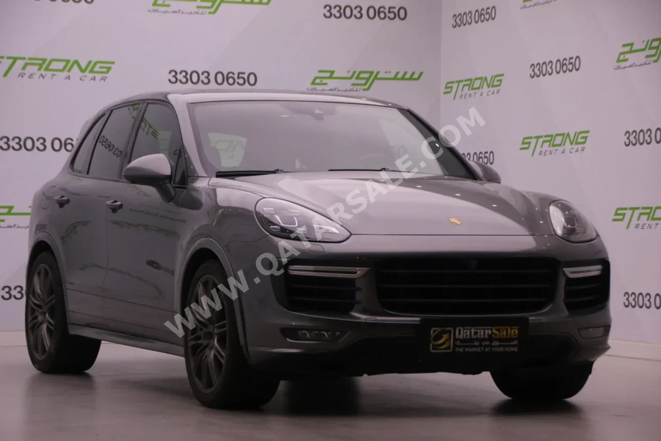Porsche  Cayenne  GTS  2016  Automatic  126,500 Km  6 Cylinder  Four Wheel Drive (4WD)  SUV  Gray  With Warranty