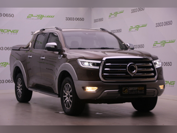 GWM  POER  Luxury  2025  Automatic  13,000 Km  4 Cylinder  Four Wheel Drive (4WD)  Pick Up  Brown  With Warranty