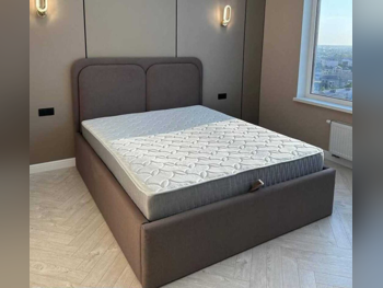 Beds - Queen  - Brown  - Mattress Included
