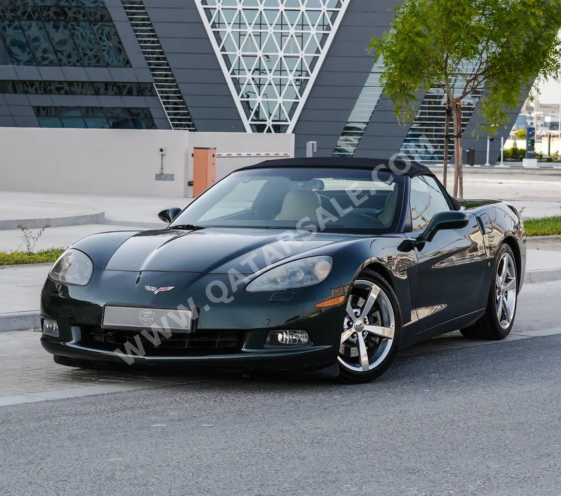 Chevrolet  Corvette  C6  2009  Automatic  45,000 Km  8 Cylinder  All Wheel Drive (AWD)  Convertible  Green  With Warranty
