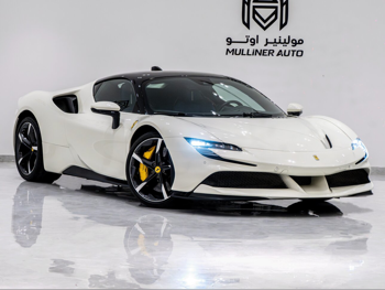Ferrari  SF90 Stradale  2022  Automatic  3,000 Km  8 Cylinder  Rear Wheel Drive (RWD)  Coupe / Sport  Pearl