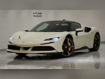 Ferrari  SF90 Spider  2021  Automatic  3,000 Km  8 Cylinder  Rear Wheel Drive (RWD)  Coupe / Sport  Pearl  With Warranty
