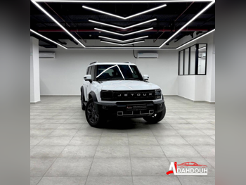 Jetour  T2  Luxury  2025  Automatic  17,000 Km  4 Cylinder  Four Wheel Drive (4WD)  SUV  White  With Warranty