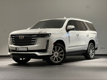 Cadillac  Escalade  Platinum  2021  Automatic  64,100 Km  8 Cylinder  Four Wheel Drive (4WD)  SUV  White