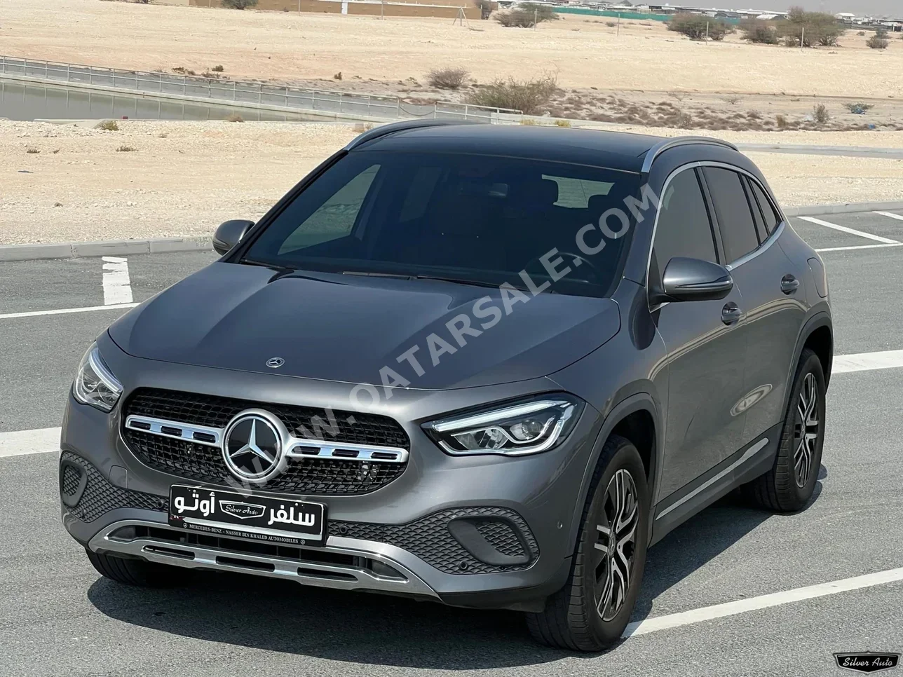 مرسيدس - بنز  جي ال ايه  200  2023  اوتوماتيك  22,000 كم  4 سلندر  دفع رباعي  اس يو في  رمادي  تحت الضمان