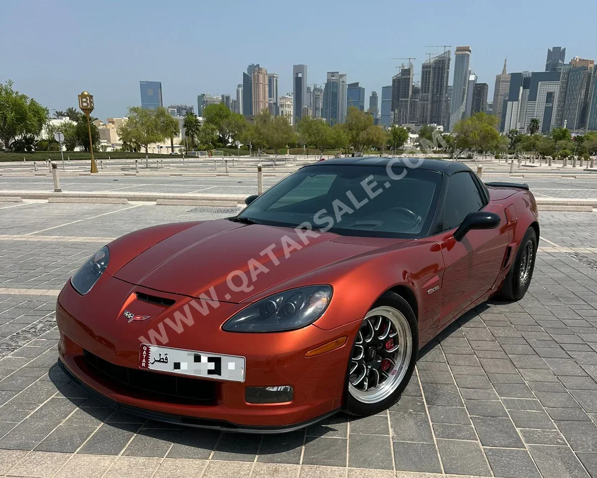 Chevrolet  Corvette  ZO6  2006  Automatic  125,000 Km  8 Cylinder  Rear Wheel Drive (RWD)  Coupe / Sport  Orange