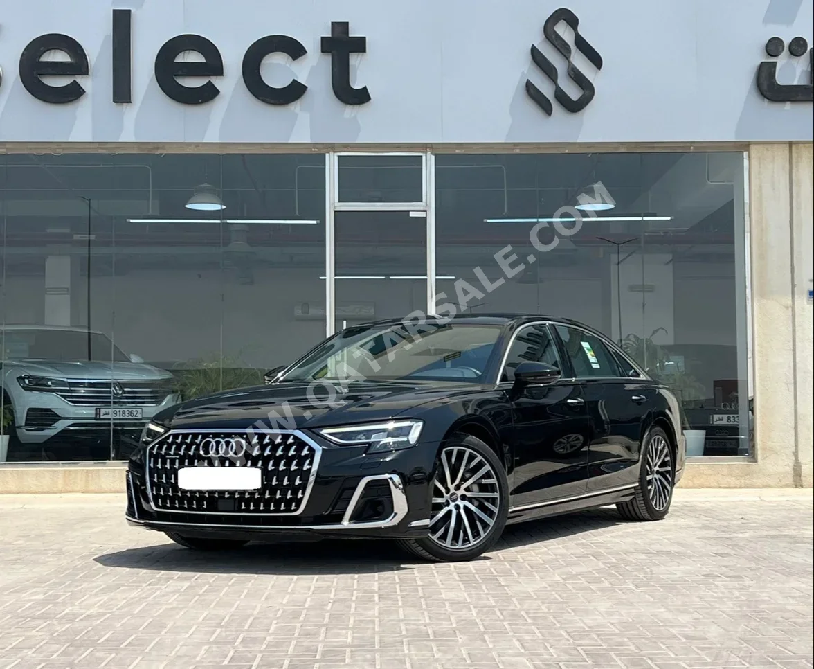 Audi  A8  3.0  2024  Automatic  12,500 Km  6 Cylinder  All Wheel Drive (AWD)  Sedan  Black  With Warranty