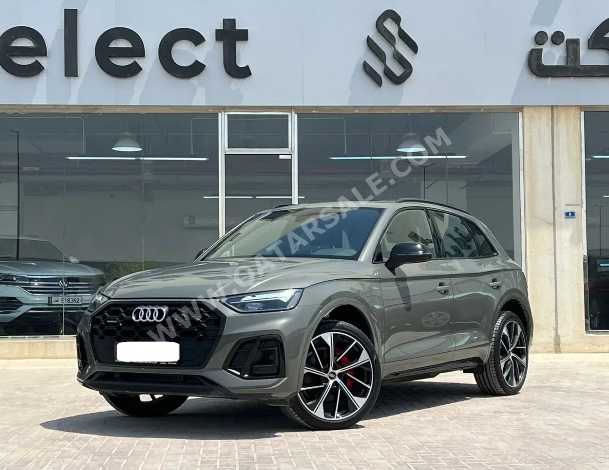 Audi  Q5  2.0 T Quatro  2023  Automatic  5,450 Km  4 Cylinder  All Wheel Drive (AWD)  SUV  Gray  With Warranty