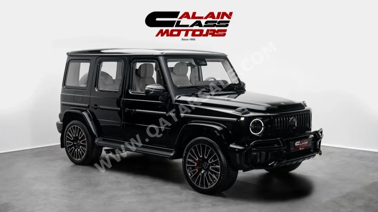 Mercedes-Benz  G-Class  63 AMG  2025  Automatic  22 Km  8 Cylinder  Four Wheel Drive (4WD)  SUV  Black