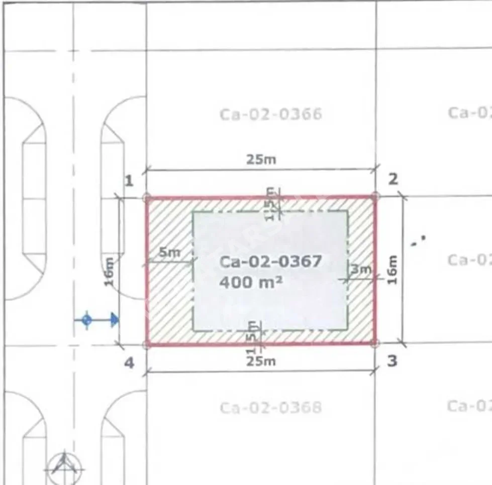 Lands For Sale in Lusail  - Waterfront Residential  -Area Size 400 Square Meter