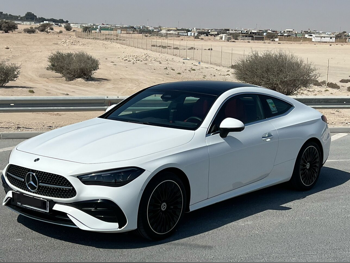Mercedes-Benz  CLE  200  2024  Automatic  9,800 Km  4 Cylinder  Rear Wheel Drive (RWD)  Coupe / Sport  White  With Warranty