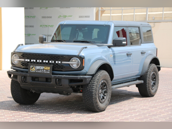 Ford  Bronco  Wild Trak  2023  Automatic  41,000 Km  6 Cylinder  Four Wheel Drive (4WD)  SUV  Blue  With Warranty