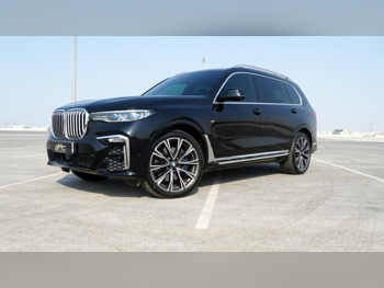 BMW  X-Series  X7 50i  2019  Automatic  108,000 Km  8 Cylinder  All Wheel Drive (AWD)  SUV  Black
