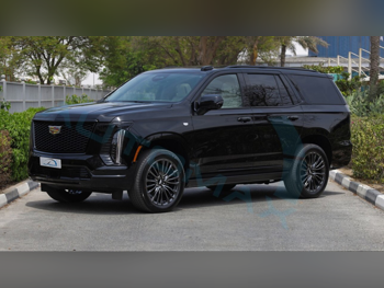 Cadillac  Escalade  Sport Platinum  2025  Automatic  12 Km  8 Cylinder  Four Wheel Drive (4WD)  SUV  Black  With Warranty