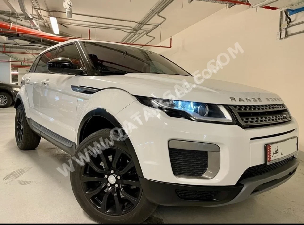 Land Rover  Evoque  2017  Automatic  118,000 Km  4 Cylinder  Four Wheel Drive (4WD)  SUV  White