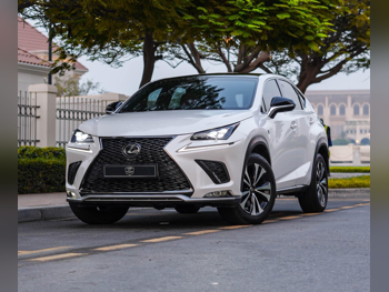 Lexus  NX  300  2019  Automatic  48,000 Km  4 Cylinder  All Wheel Drive (AWD)  SUV  White  With Warranty