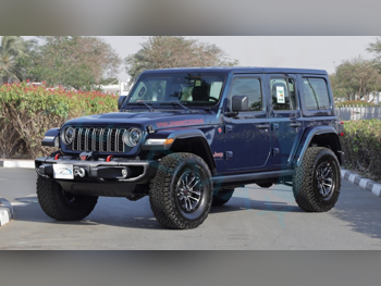 Jeep  Wrangler  Rubicon  2025  Automatic  14 Km  4 Cylinder  Four Wheel Drive (4WD)  SUV  Blue  With Warranty