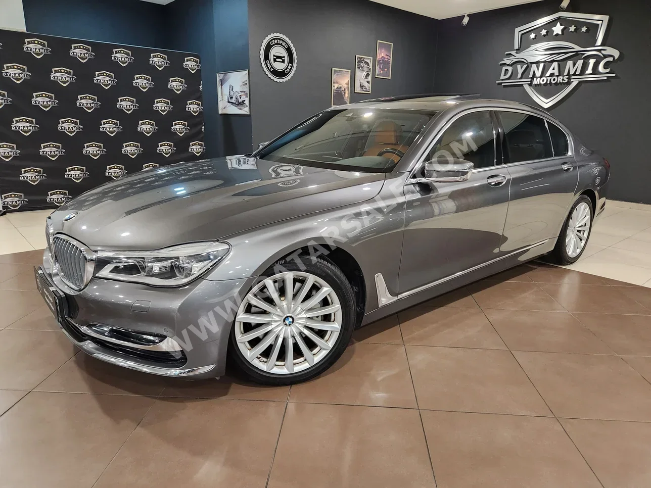 BMW  7-Series  730 Li  2017  Automatic  101,000 Km  4 Cylinder  Rear Wheel Drive (RWD)  Sedan  Gray