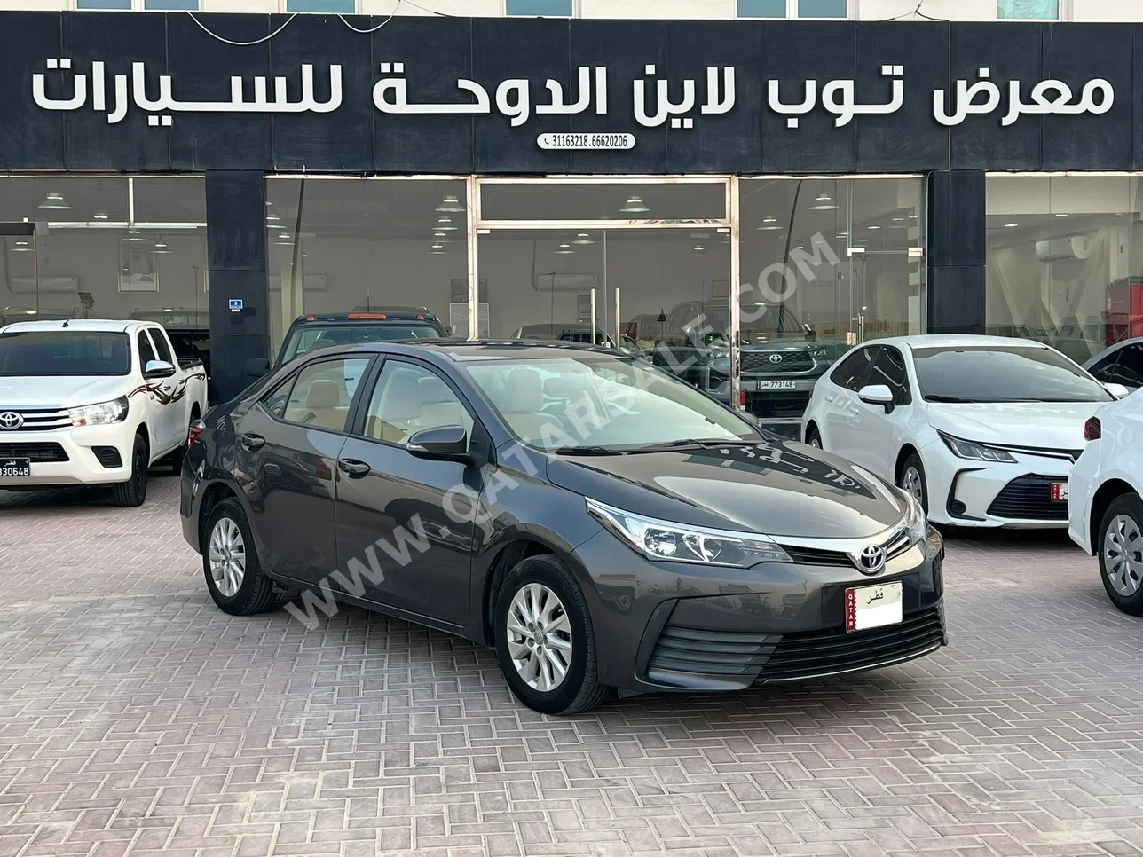 Toyota  Corolla  XLI  2019  Automatic  260,000 Km  4 Cylinder  Front Wheel Drive (FWD)  Sedan  Gray