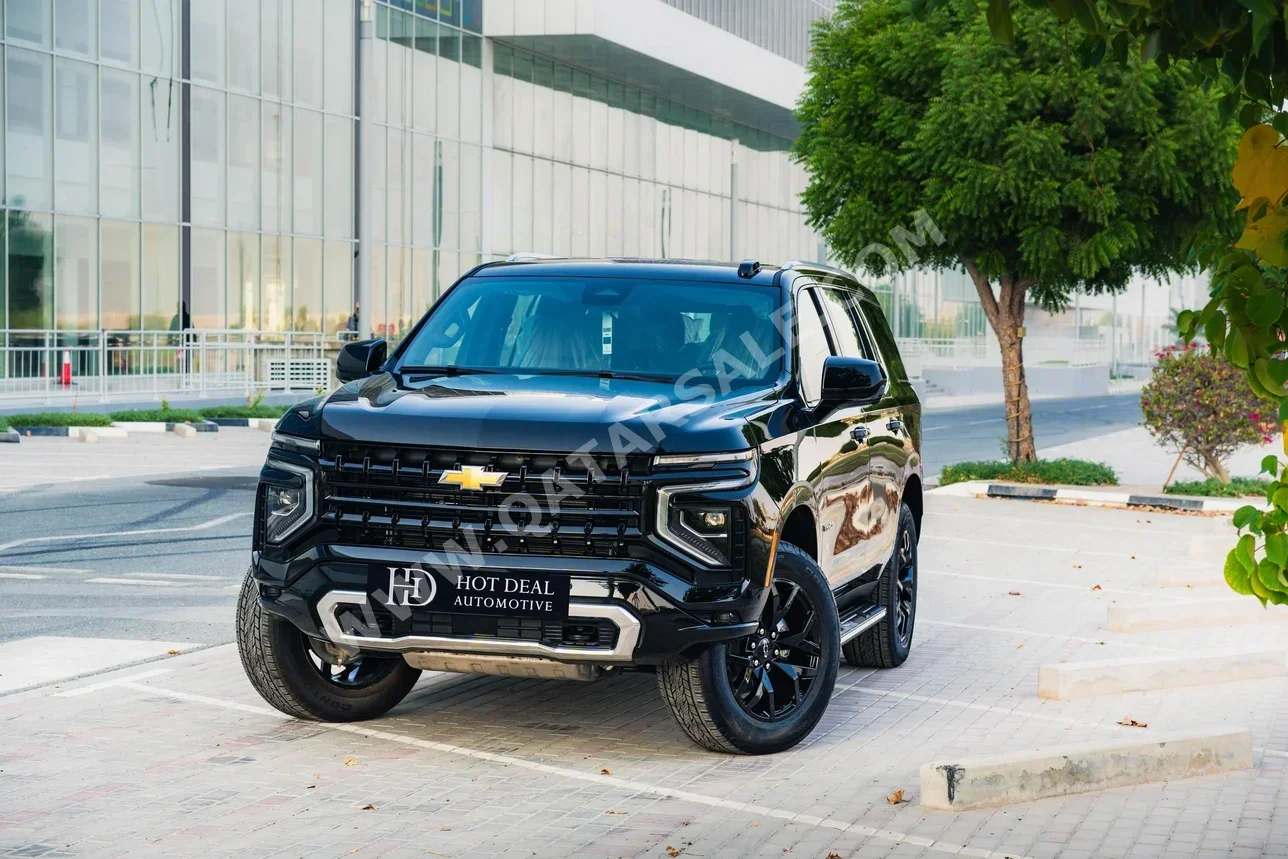 شفروليه  تاهو  ال اس 4*4  2025  اوتوماتيك  50 كم  8 سلندر  دفع رباعي  اس يو في  أسود  تحت الضمان