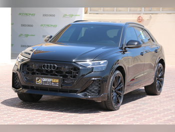 Audi  SQ8  2025  Automatic  3,500 Km  8 Cylinder  All Wheel Drive (AWD)  SUV  Black  With Warranty